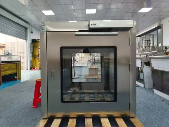 Dynamic Pass Box with UV Lamp and Electric Interlock System